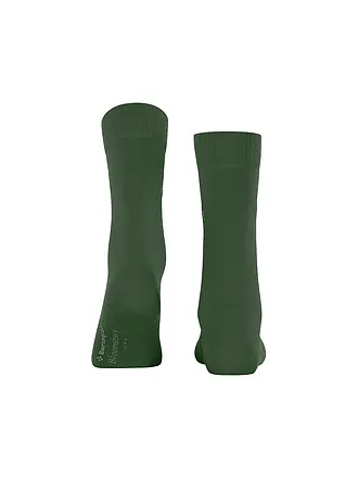 BURLINGTON | Chaussettes femme BLOOMSBURY 36-41 marine | dunkelgrün